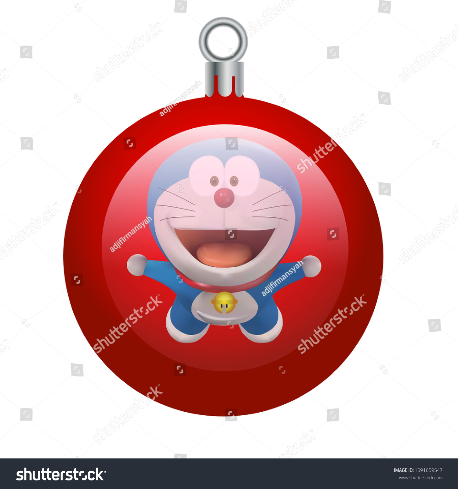 Detail Doraemon Face Vector Nomer 27