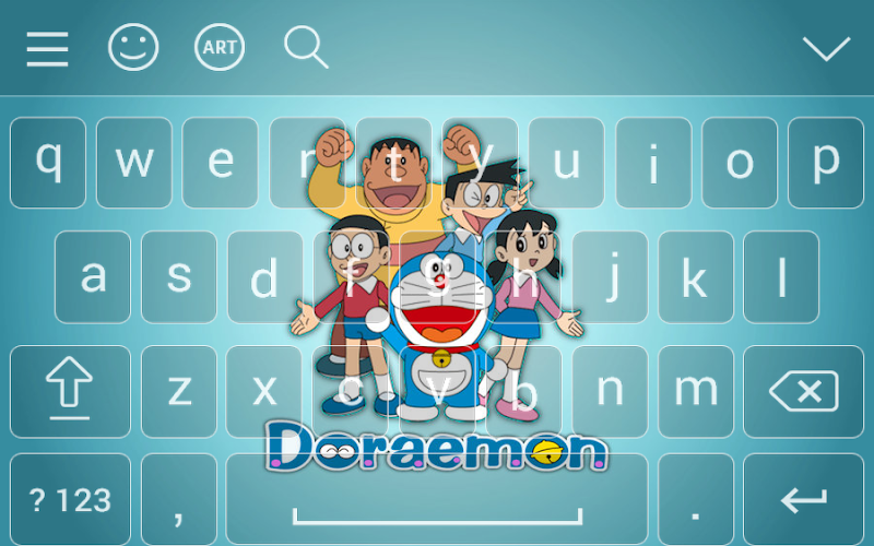 Detail Doraemon Go Keyboard Theme Nomer 40