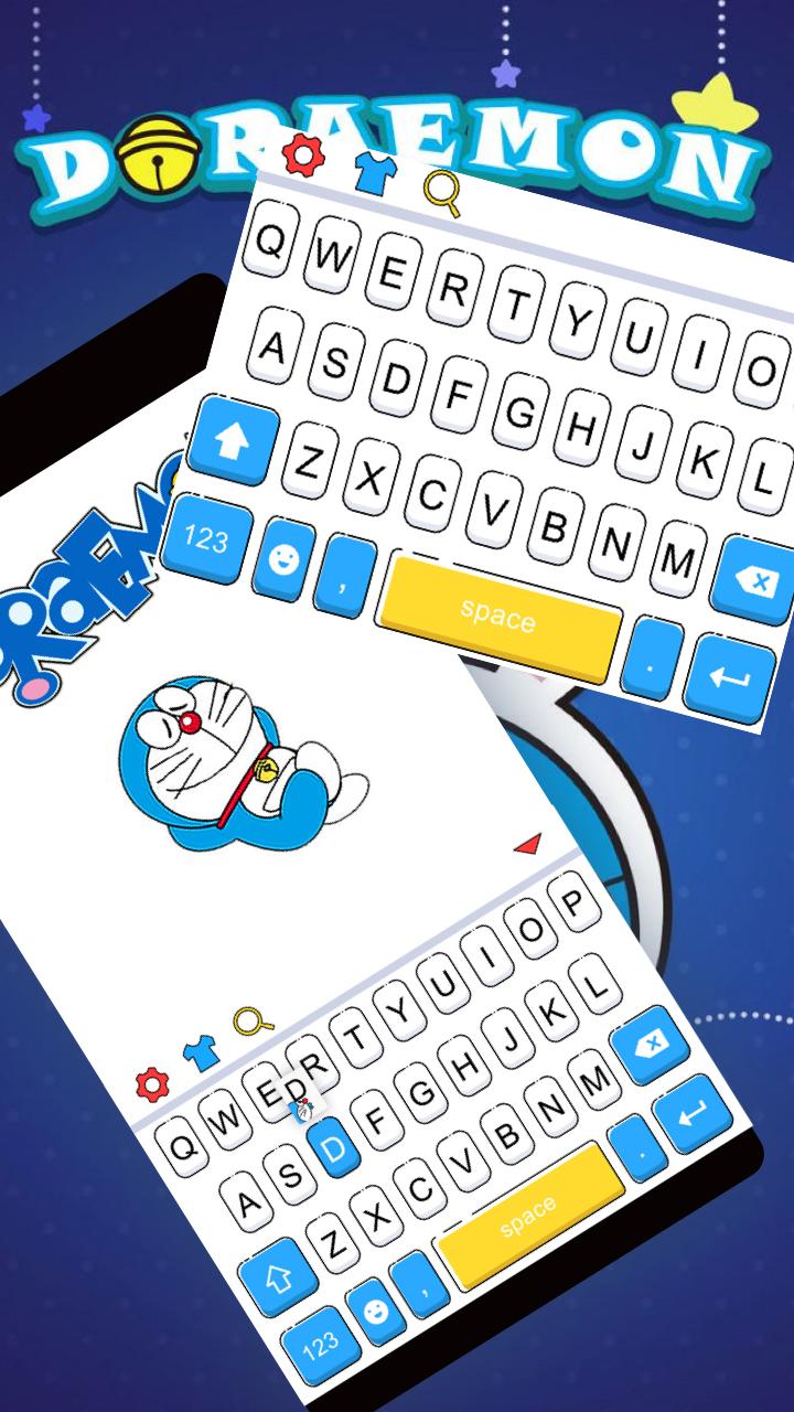 Detail Doraemon Go Keyboard Theme Nomer 6