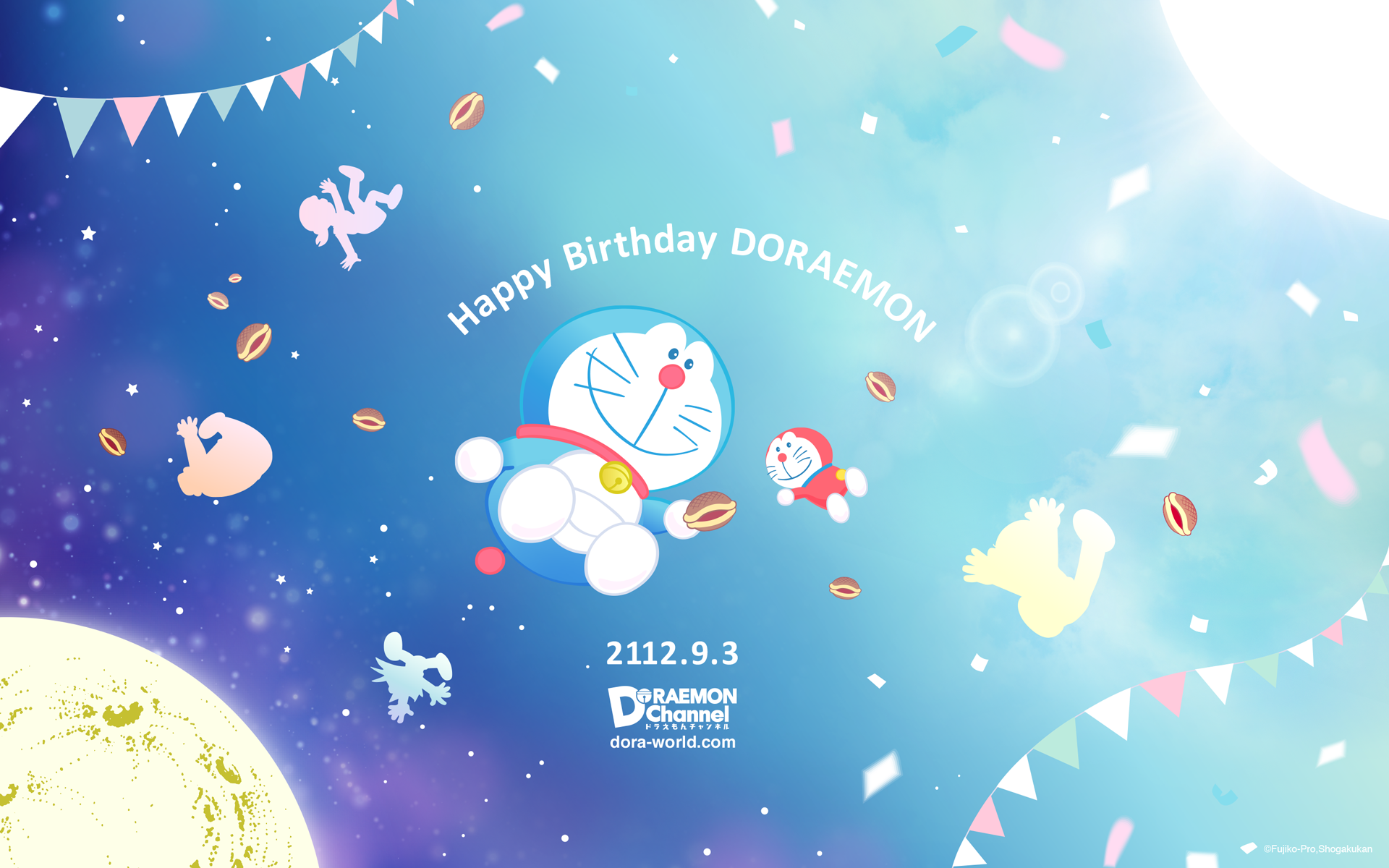 Detail Doraemon Happy Birthday Wallpaper Nomer 11