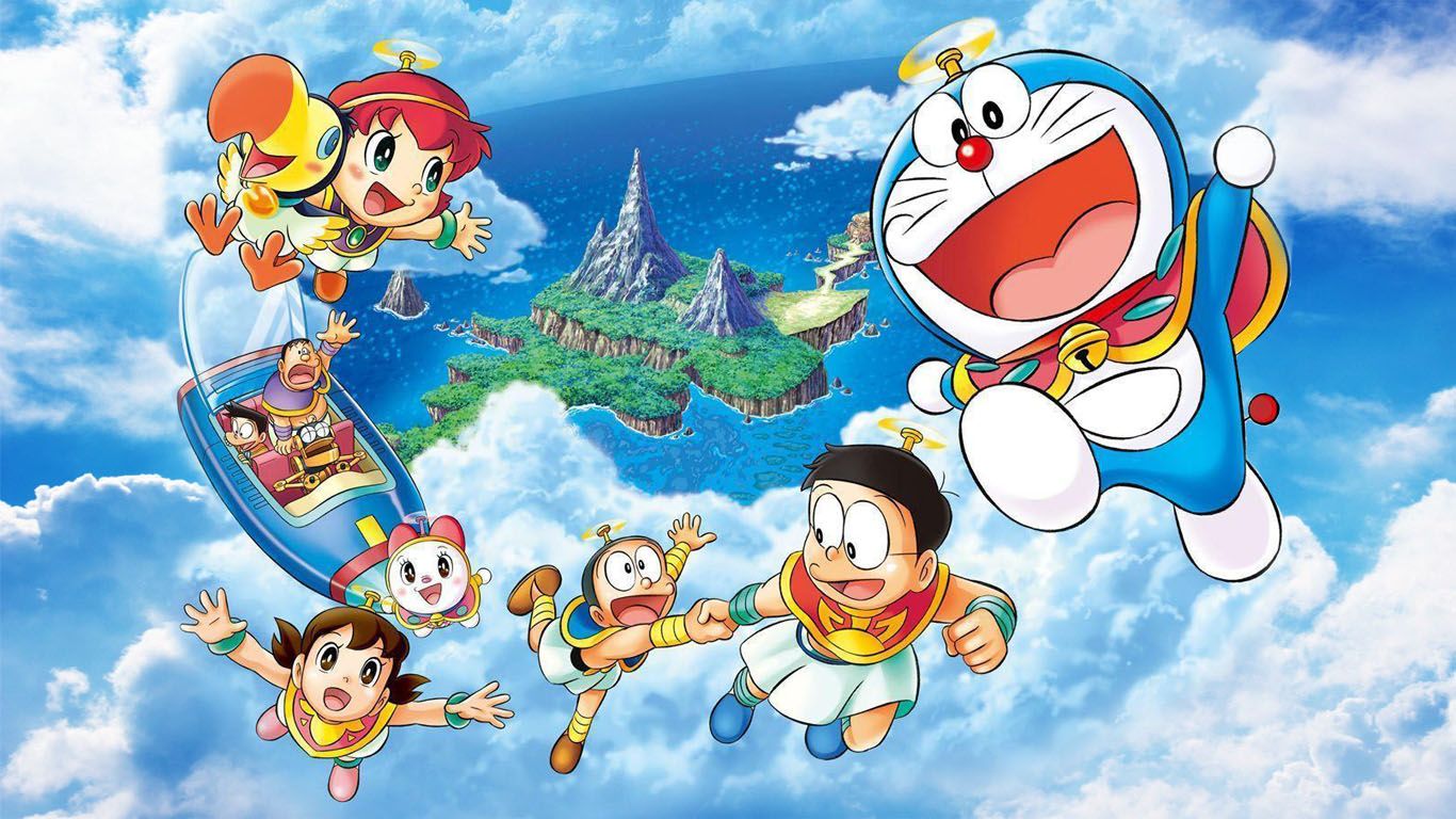 Detail Doraemon Hd Wallpapers 1366x768 Nomer 3