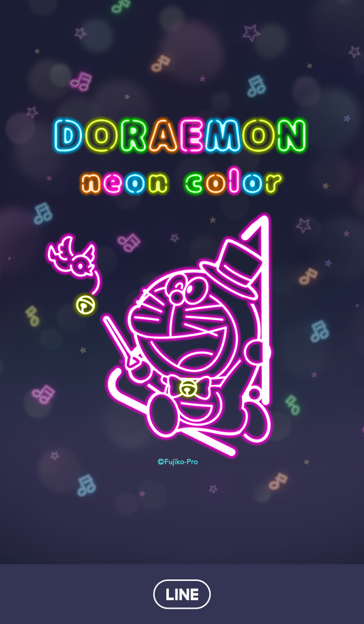 Detail Doraemon Line Theme Nomer 13