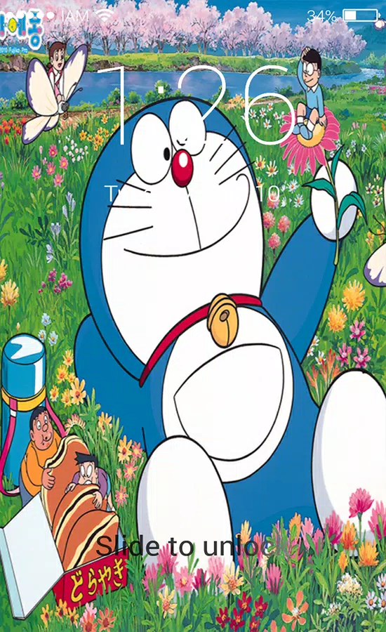 Detail Doraemon Lockscreen Nomer 27