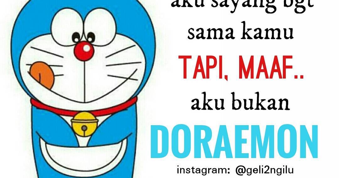Detail Doraemon Lucu Kata Kata Nomer 6