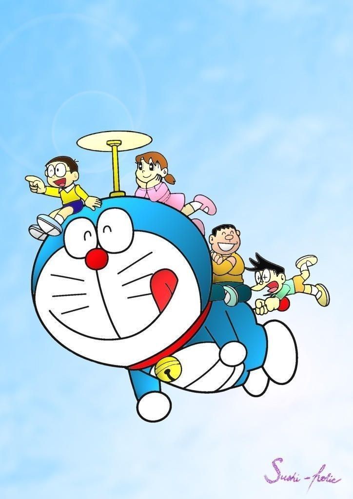 Detail Doraemon Lukisan Nomer 55