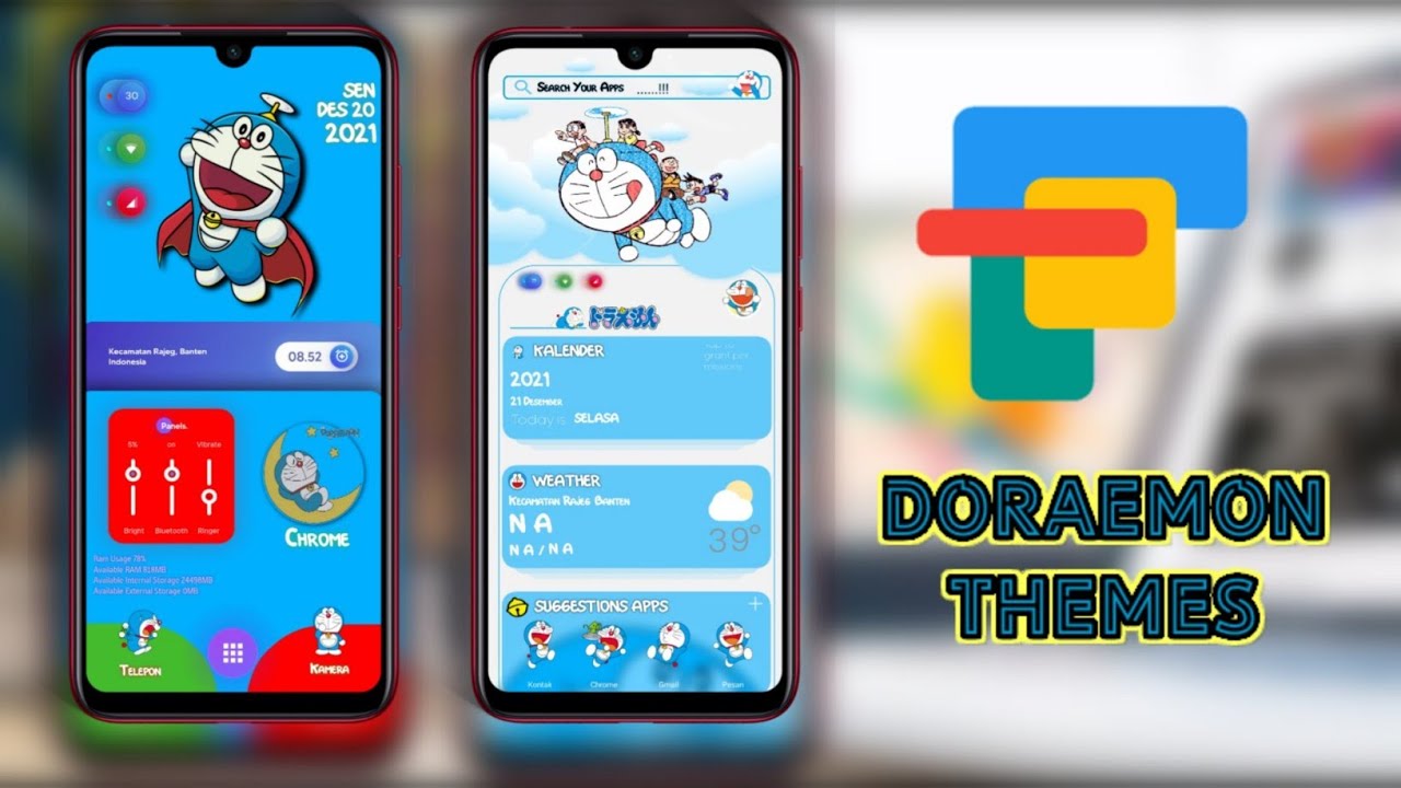 Detail Doraemon Theme For Android Nomer 51