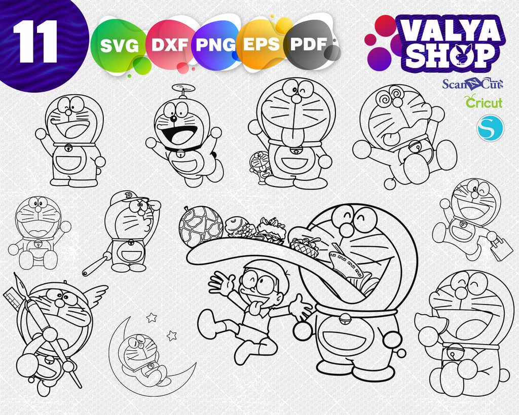 Detail Doraemon Vector Logo Nomer 48