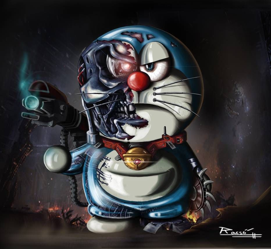 Detail Doraemon Zombie Vector Nomer 14
