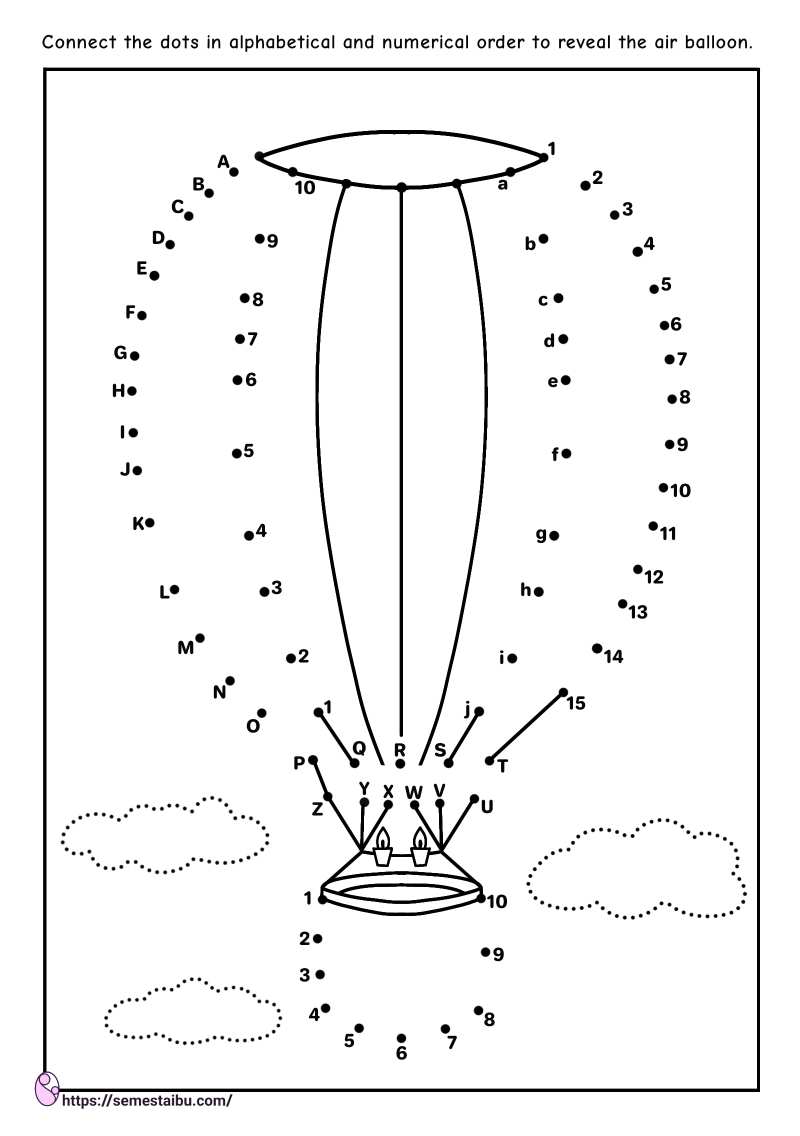 Detail Dot To Dot Huruf Hijaiyah Nomer 18