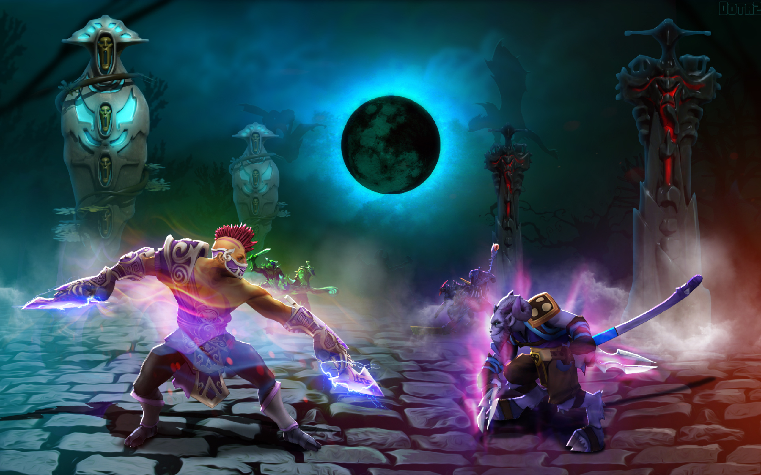 Download Dota 2 Anti Mage Wallpaper Nomer 38