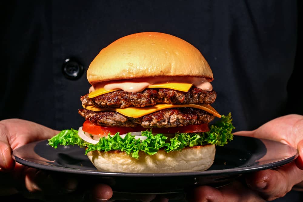 Detail Double Beef Burger Nomer 15