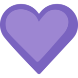 Detail Purple Heart Emoji Facebook Nomer 4