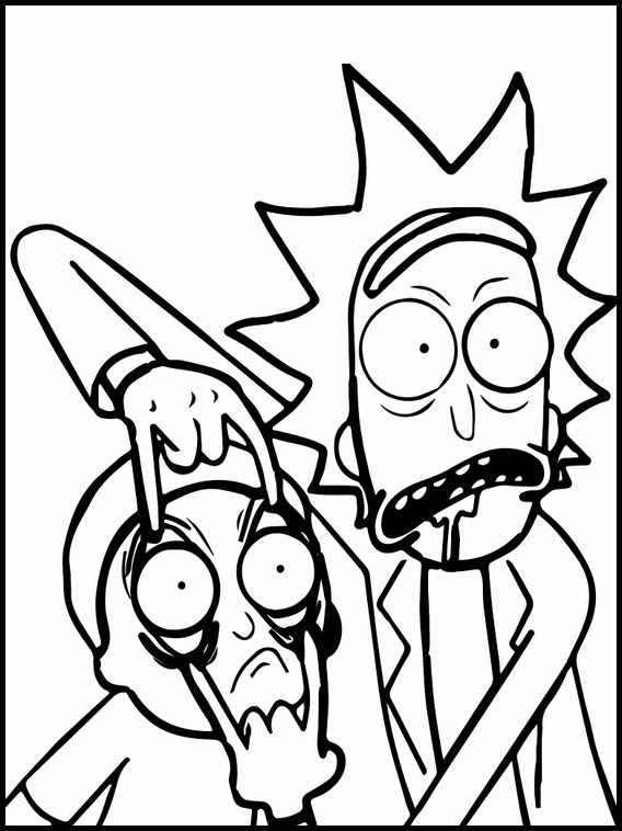 Detail Rick And Morty Zeichnen Einfach Nomer 2