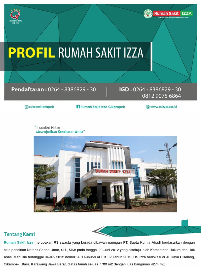 Detail Rumah Sakit Izza Nomer 42