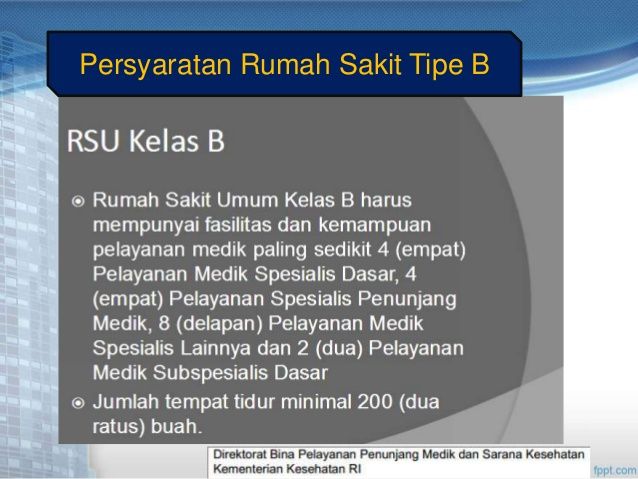 Detail Rumah Sakit Kelas B Nomer 18