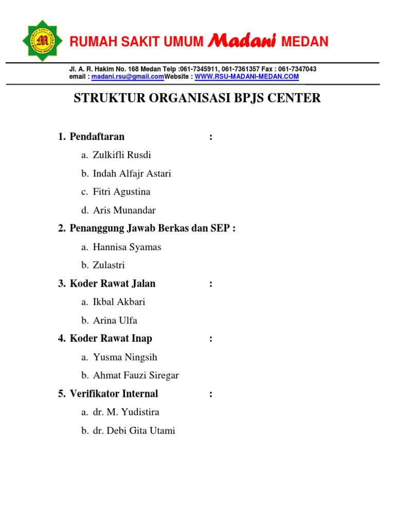 Detail Rumah Sakit Madani Medan Nomer 21