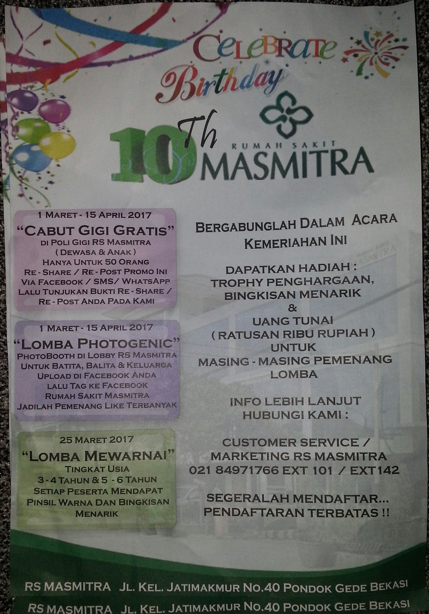 Detail Rumah Sakit Masmitra Nomer 24