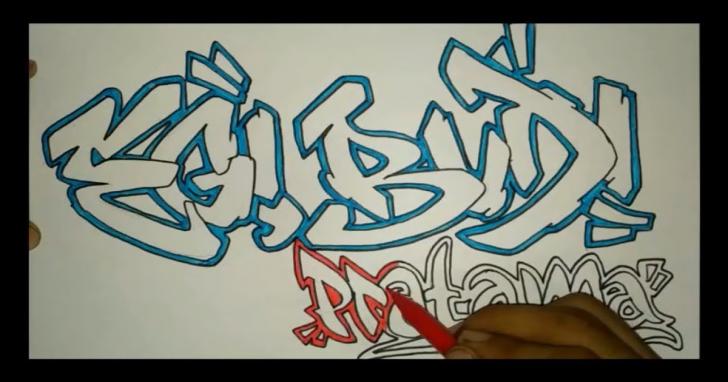 Detail Wallpaper Grafiti Nama Nomer 34