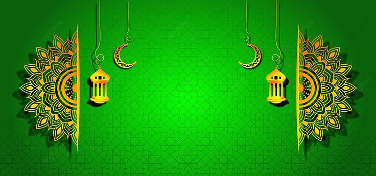 Detail Wallpaper Green Islamic Nomer 28