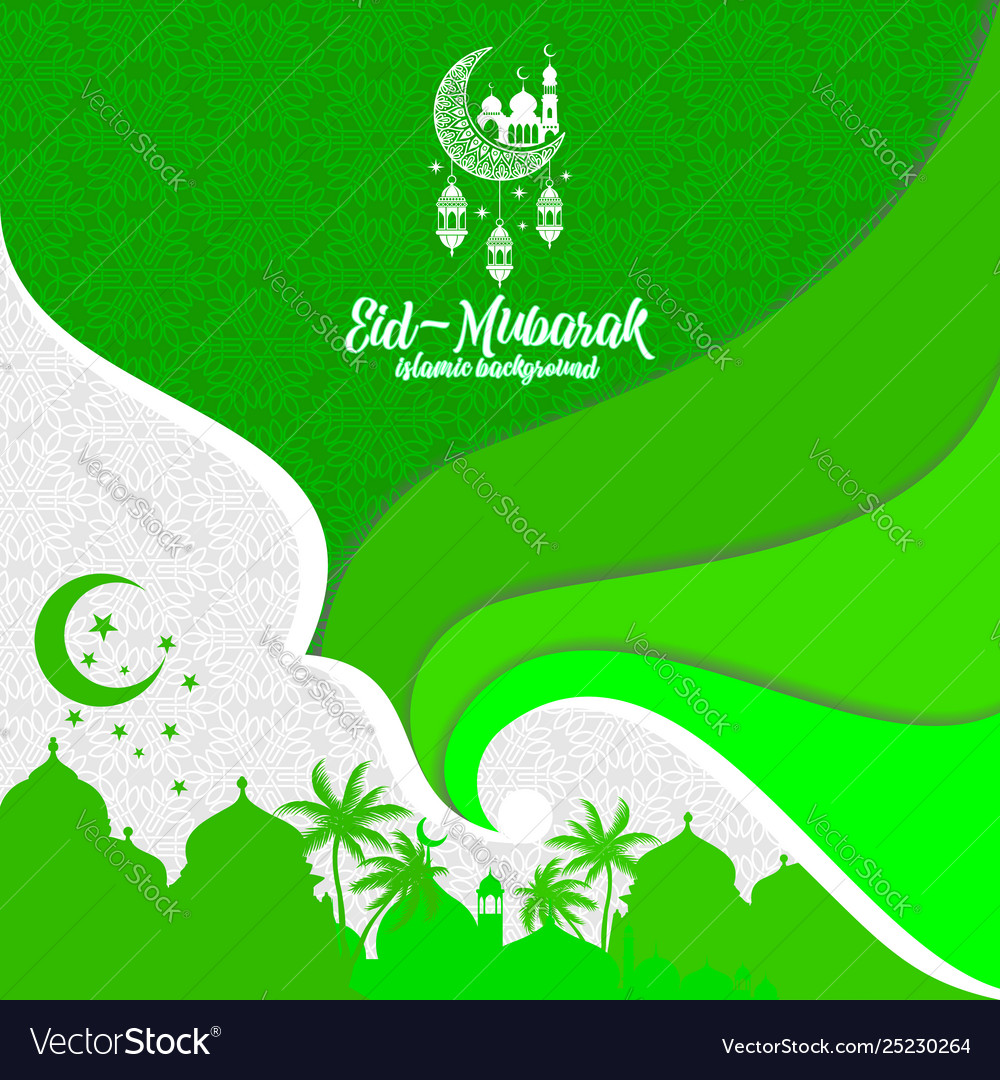 Detail Wallpaper Green Islamic Vector Nomer 27