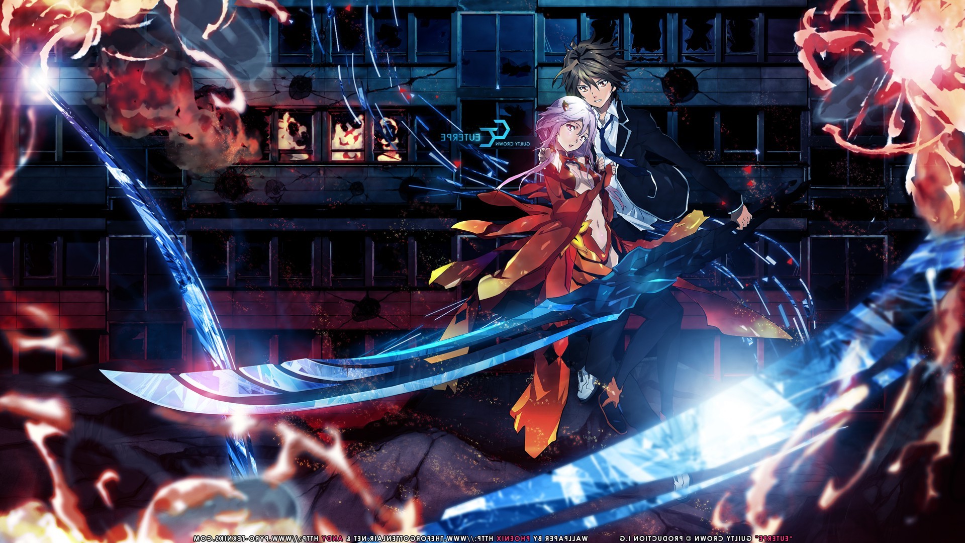 Detail Wallpaper Guilty Crown Nomer 14