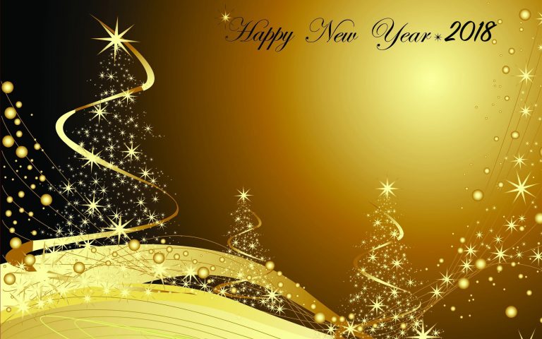 Detail Wallpaper Happy New Year 2018 Nomer 44