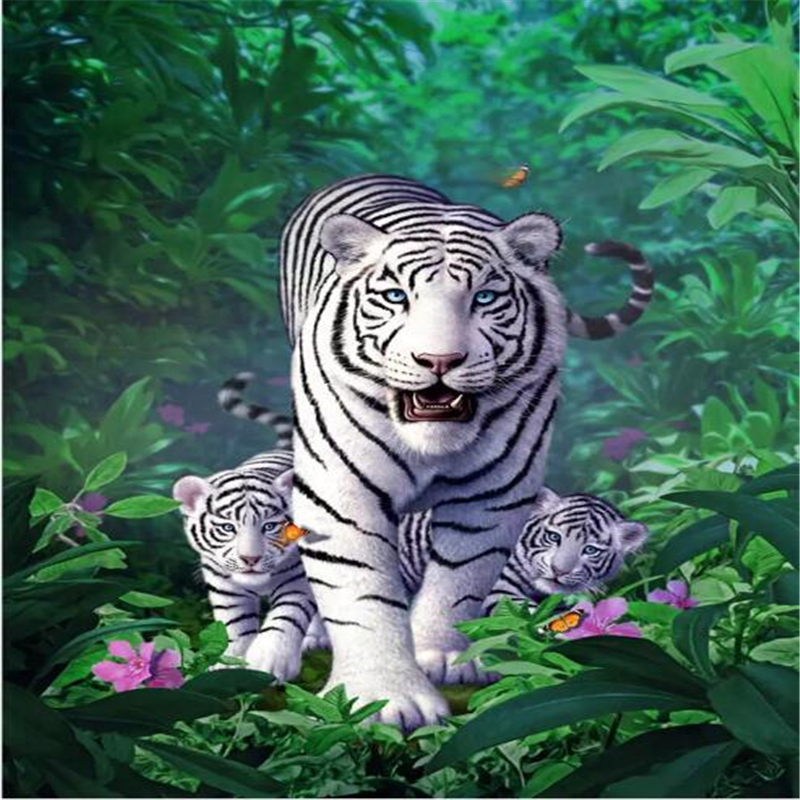 Detail Wallpaper Harimau Putih 3d Nomer 9