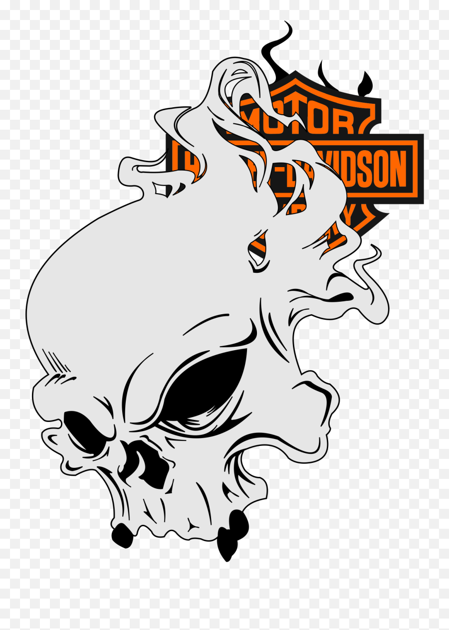 Detail Wallpaper Harley Davidson Skull Logo Nomer 43