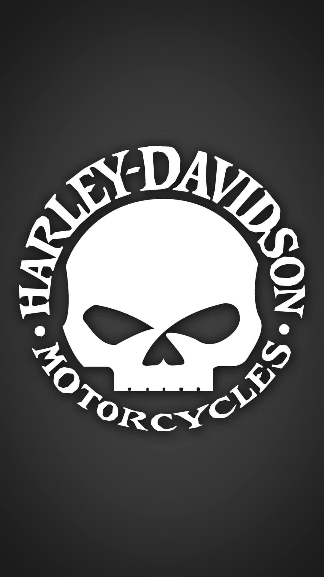 Detail Wallpaper Harley Davidson Skull Logo Nomer 6