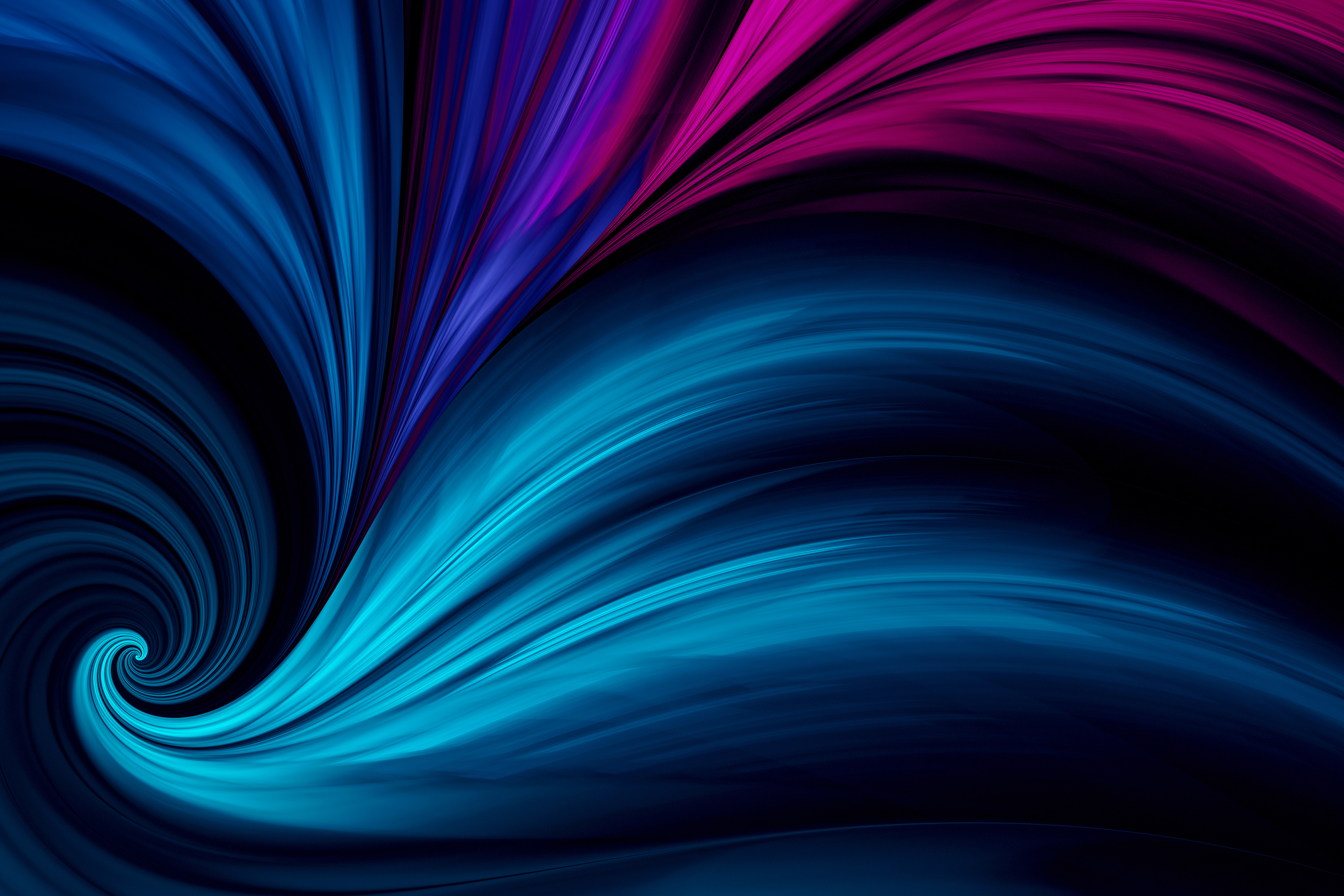 Detail Wallpaper Hd Abstract Blue Nomer 35