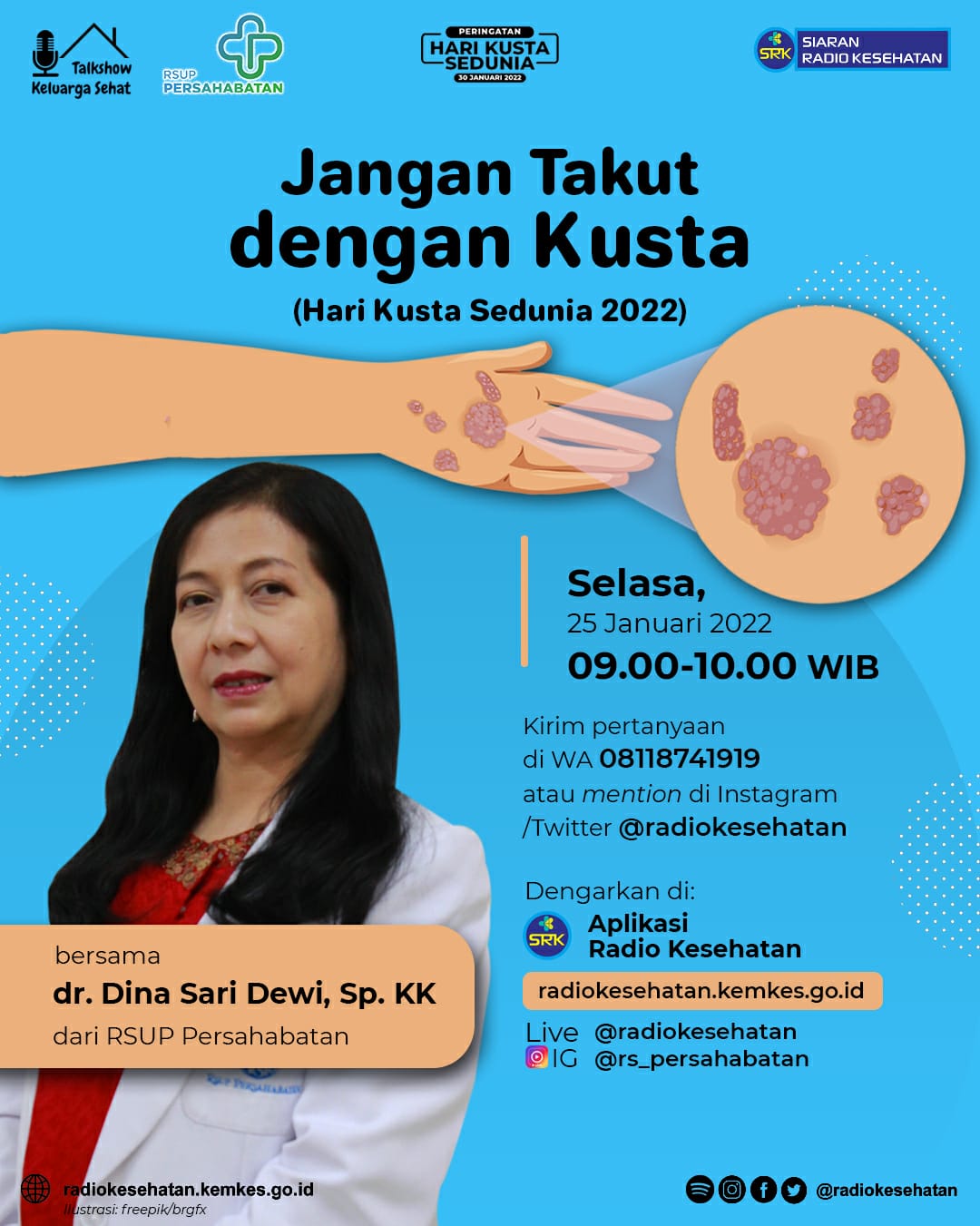 Detail Rumah Sakit Persahabatan Dokter Dina Nomer 8