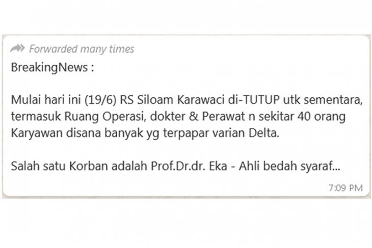 Detail Rumah Sakit Siloam Karawaci Tangerang Telepon Nomer 42