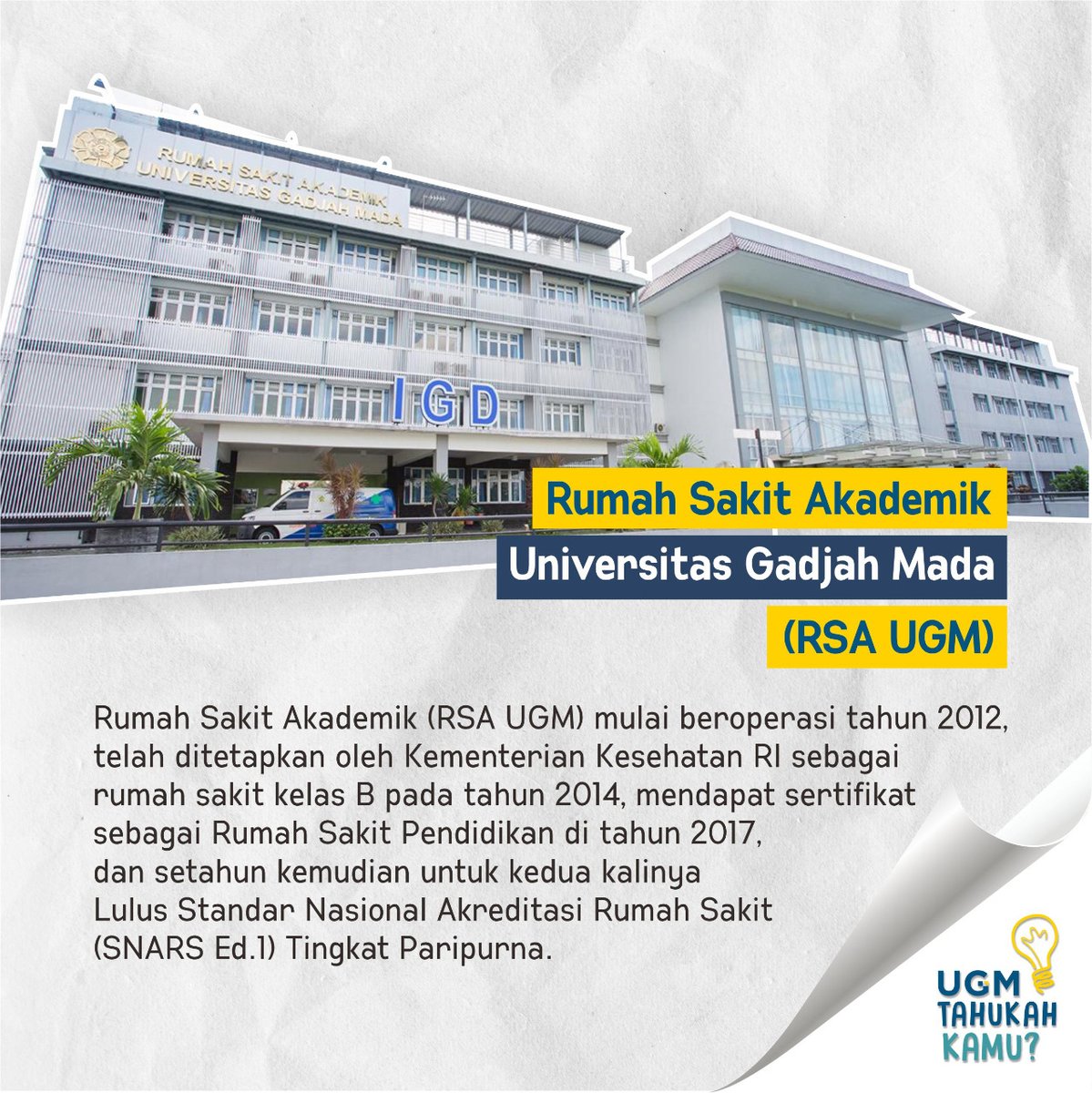 Detail Rumah Sakit Universitas Gadjah Mada Nomer 5