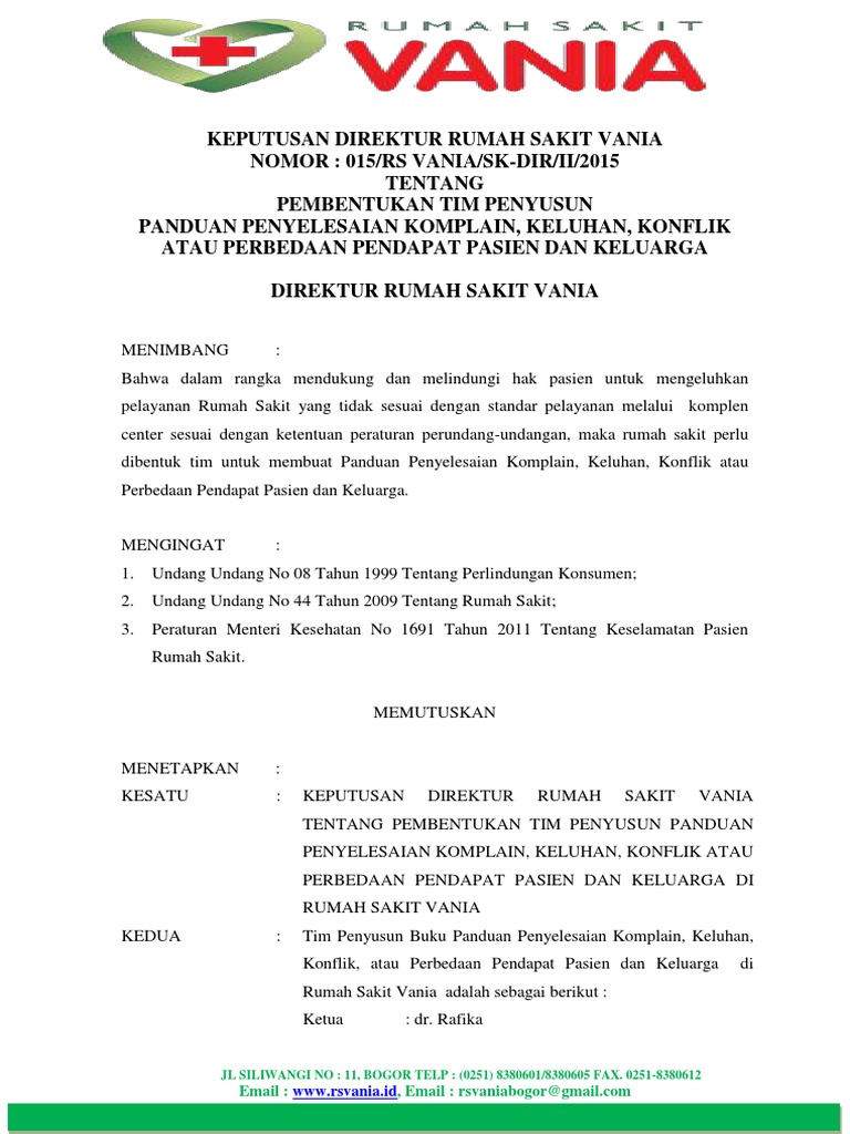 Detail Rumah Sakit Vania Kota Bogor Jawa Barat Nomer 25