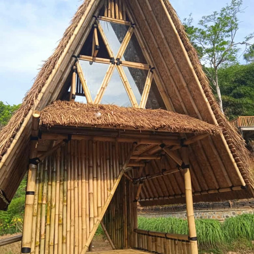 Detail Rumah Saung Bambu Nomer 34