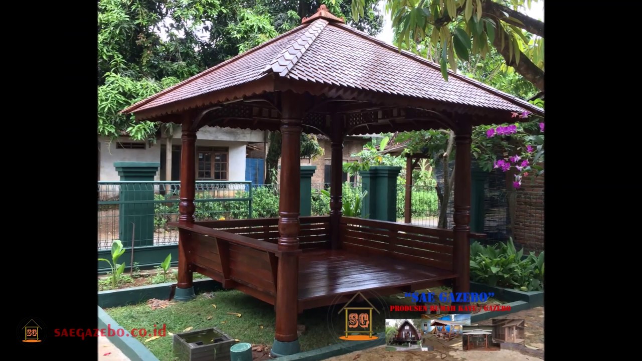 Detail Rumah Saung Kayu Nomer 15