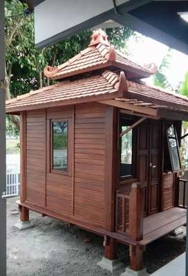 Detail Rumah Saung Kayu Nomer 33