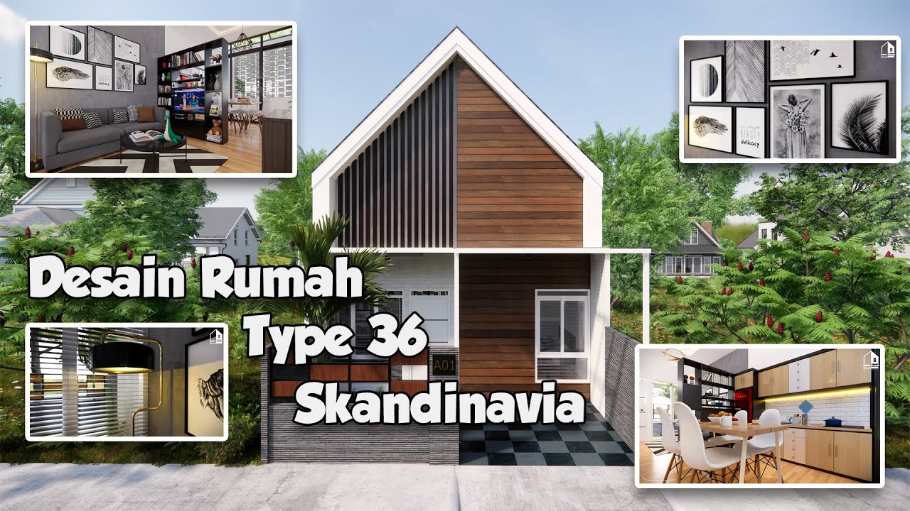 Rumah Scandinavian Type 36 - KibrisPDR