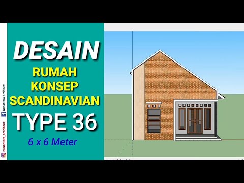 Detail Rumah Scandinavian Type 36 Nomer 3