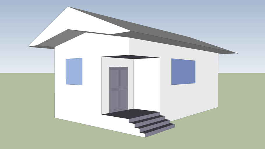Detail Rumah Sederhana 3d Nomer 11