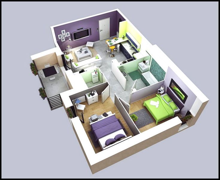 Detail Rumah Sederhana 3d Nomer 14