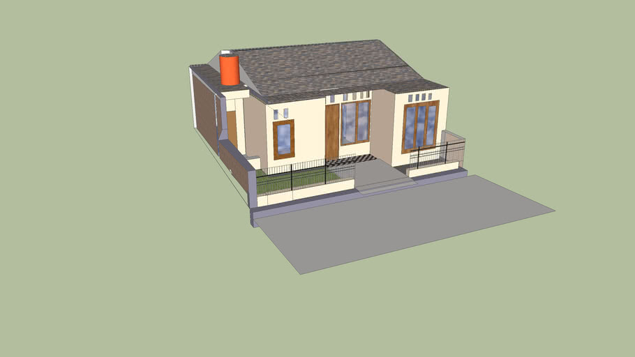 Detail Rumah Sederhana 3d Nomer 15