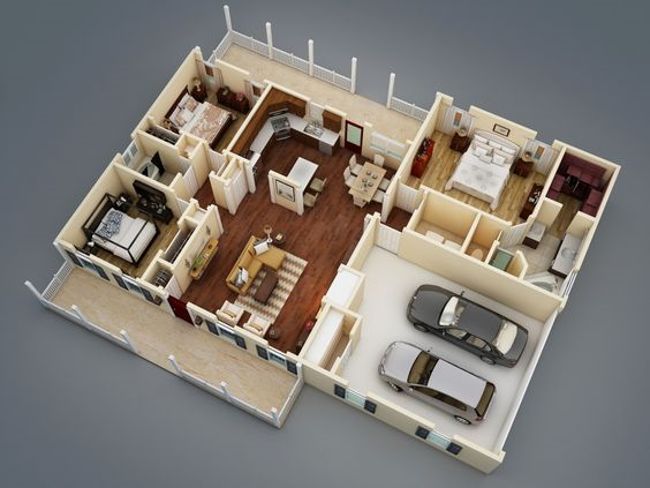 Detail Rumah Sederhana 3d Nomer 20