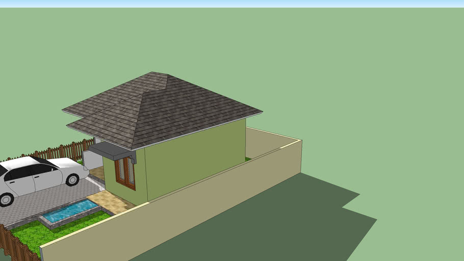 Detail Rumah Sederhana 3d Nomer 28