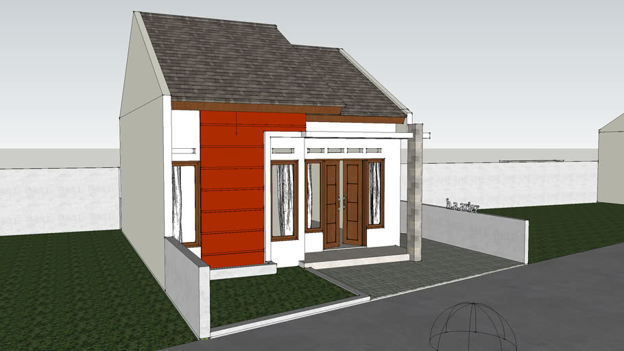 Detail Rumah Sederhana 3d Nomer 38