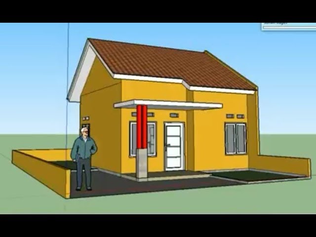 Detail Rumah Sederhana 3d Nomer 43