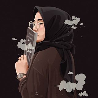 Detail Wallpaper Hijab Animasi Nomer 38