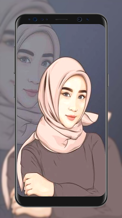Detail Wallpaper Hijab Kartun Nomer 51