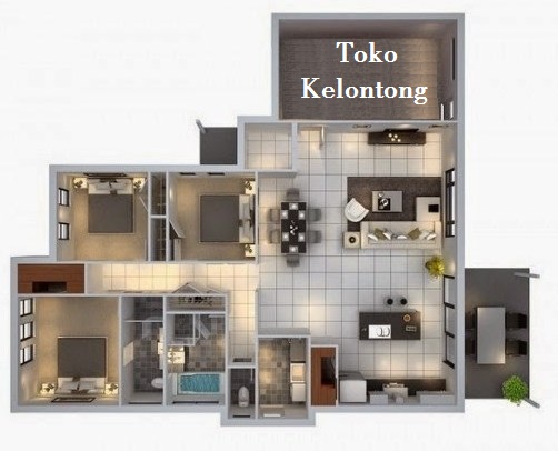 Detail Rumah Sekaligus Toko Nomer 52