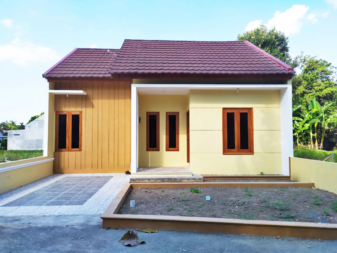 Detail Rumah Semi Permanen Dari Grc Nomer 50